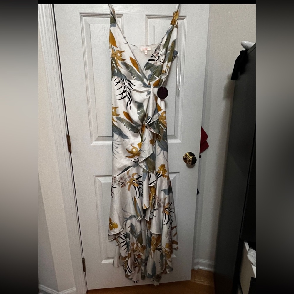 Hot Miami styles floral wrap dress